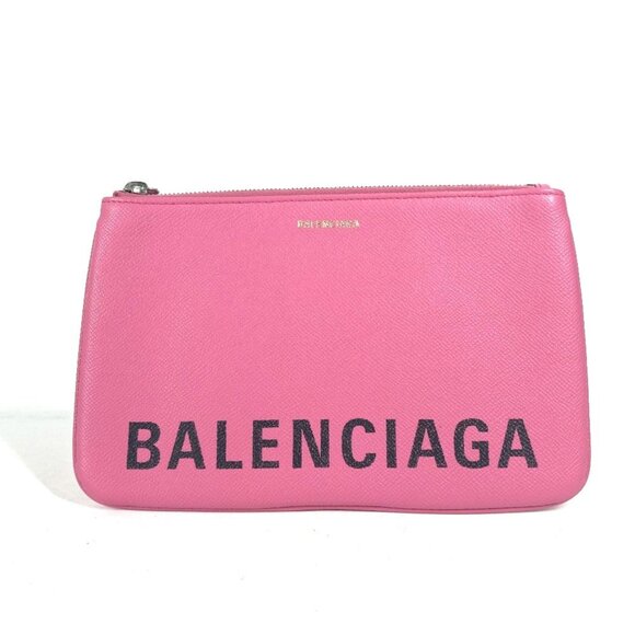 BALENCIAGA Pink Clutch Bag - Picture 1 of 9